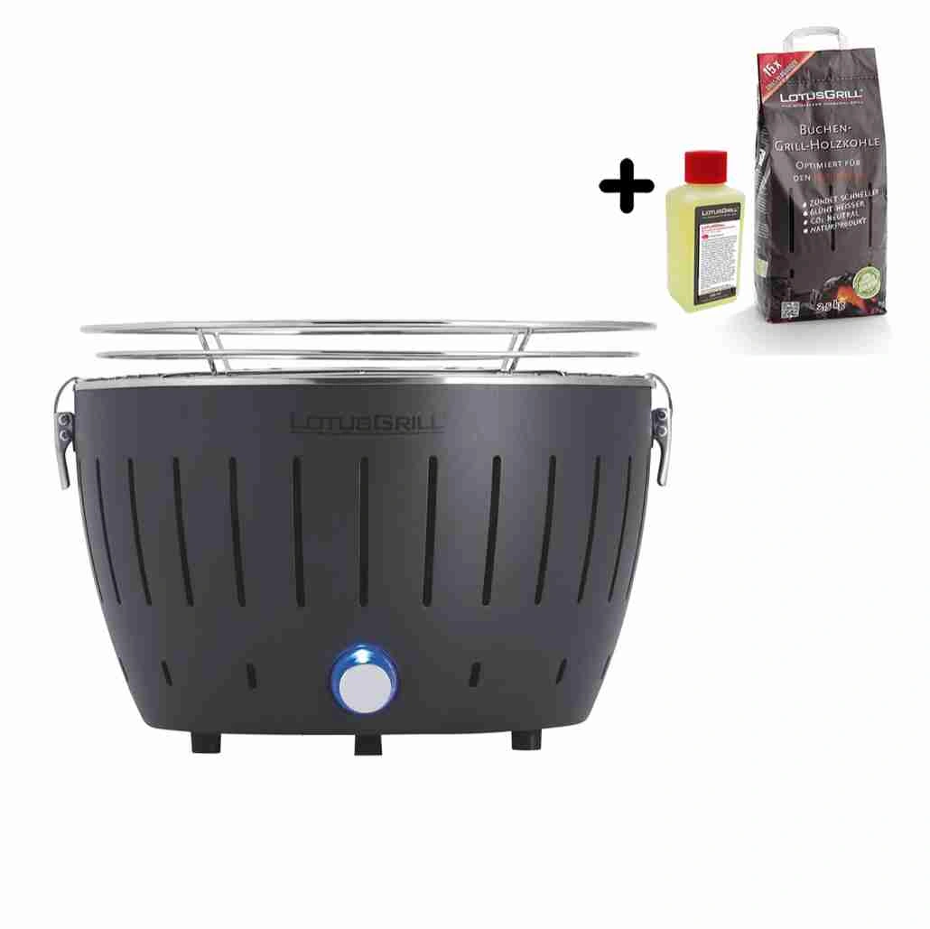 gratar-carbuni-lotus-grill-classic-g340-gri-antracit-pachet-pro-g-an-34ppro